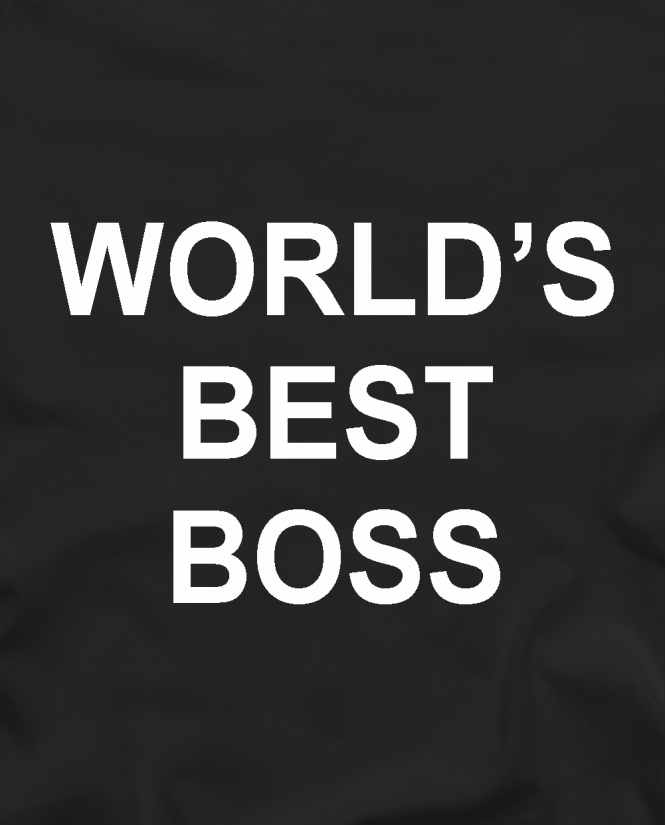 Marškinėliai World's best boss